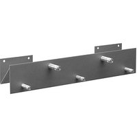 SZ Metall Wandgarderobe 52134 silber Metall 5 Haken 50,0 x 9,0 cm von SZ Metall