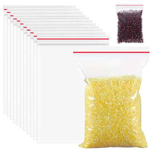 400 Druckverschlussbeutel Kleine Plastiktüten mit Verschluss, 7x10cm Wiederverschließbare Beutel, Plastikbeutel Zip Beutel, Ziplock-Beutel Verpackungstüten Durchsichtige Klein Verschließbare Tüten von SZSIQI