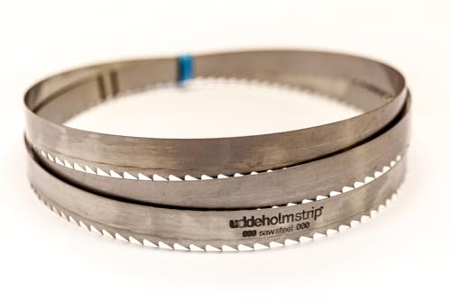 3 x SBM Uddeholm Holzsägeband 1750 x 15 x 0,7 mm mit 6 mm Zahnabstand, Bandsägeblatt von Sägeband-Manufaktur