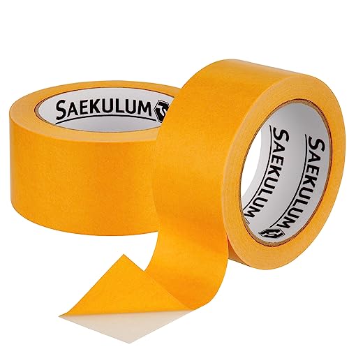 Saekulum 2 Stk. Doppelseitiges Klebeband, Teppich-Verlegeband 50 mm x 10 m, Teppichklebeband doppelseitig, Doppelklebeband/Hohe Klebekraft, Teppichband für glatte Untergründe, vielseitig einsetzbar von Saekulum