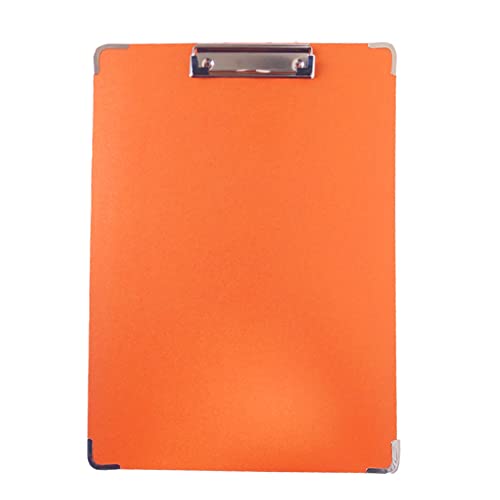 Aktenordner Klemmbrett, Schreiben Flip Form Datei Dokument Organizer Papieraufbewahrung Mental Binder Dokumentenhalter, Orange von SagaSave