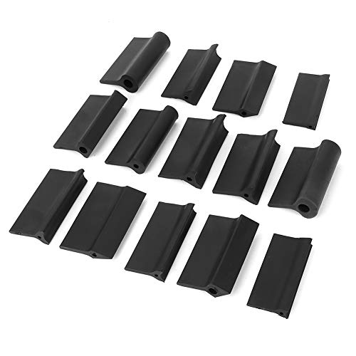 15X8X5 14Pcs Schleif Block Gummi Schleifpapier Matte Flexible Con Polieren Pad Holzbearbeitung Werkzeuge Schleif Block Set Holzworkg von Sahgsa