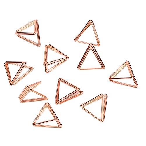 20PCS Mini Büroklammer Eisen Draht Büroklammer Multifunktionale Visitenkarte Clip Tragbare Papier Clip Halter Datei Notebook Clip von Sahgsa