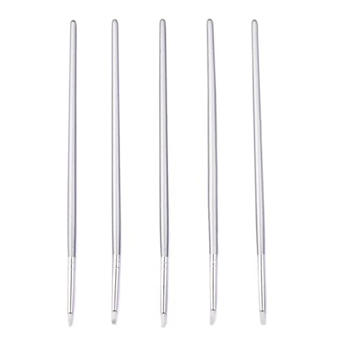 5 PCs Tonhob Werkzeuge Silikonschnitzer Modellierung Malvorlagen Tonfarbe Shaper Silikonfarbe Mit Weicher Spitze von Saiyana