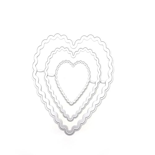 Saiyana Herz Metall Stanzformen Hochzeits Stanzformen Schnittschablonen Für Prägepapier Valentinstag Scrapbooking Dekorationen von Saiyana