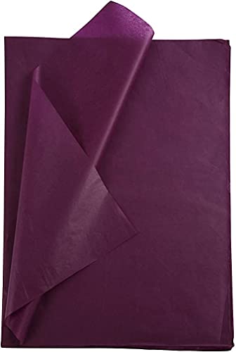 Seidenpapier, 50 x 75 cm, Violett, 20 Blatt von Salpack Packaging