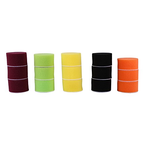 Saluaqui 16pcs 2-Zoll-Schwamm Flachpolierbüffel für Luftschleifer und Autopolierer mit M6x1-Faden, für Fahrzeug- und Möbelpflege Saluaqui 16pcs 2-Zoll-Schwamm Flachpolierbüffel für Luftschleifer und Autopolierer mit M6x1-Faden, für Fahrzeug- und Möbelpflege von Saluaqui
