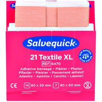 Salvequick® Pflaster Textile XL 1009470 beige, 21 St. von Salvequick®