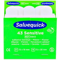 Salvequick® Pflaster Sensitive 1009943V weiß, 43 St. von Salvequick®