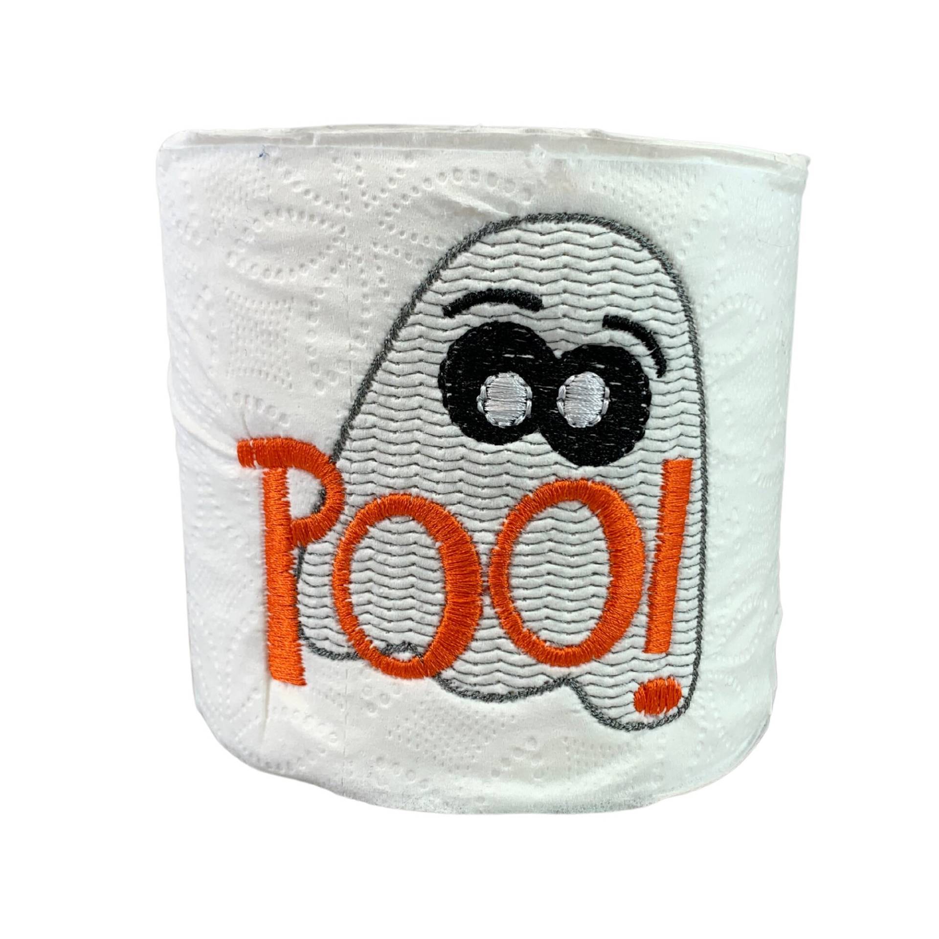 Besticktes Geister Poo Halloween Toilettenpapier, Party Gag Geschenk von SamanthasStylz