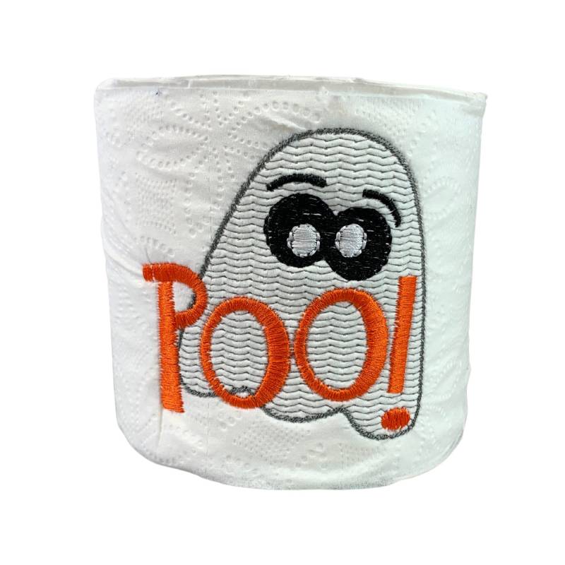 Besticktes Geister Poo Halloween Toilettenpapier, Party Gag Geschenk von SamanthasStylz