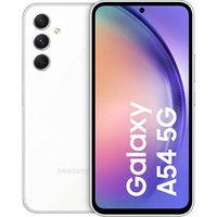 SAMSUNG Galaxy A54 5G Dual-SIM-Smartphone weiß 128 GB von Samsung