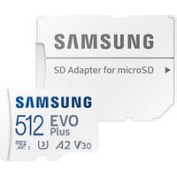SAMSUNG Speicherkarte microSD EVO PLUS 512 GB von Samsung