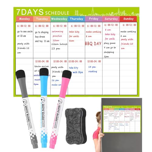 Trockener Löschkalender, Kalender des Trockenerbahnenscheibe | Kühlschrank Magnetisch Whiteboard Radiergummi Pen - Planungsausschüsse, Präsentationsvorräte für das chinesische Neujahr, von Samuliy