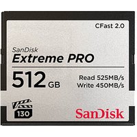 SanDisk Speicherkarte CompactFlash Card Extreme Pro CFast 2.0 512 GB von Sandisk