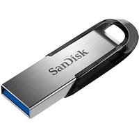 SanDisk USB-Stick Ultra Flair silber, schwarz 128 GB von Sandisk