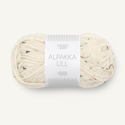 SANDNES GARN Alpakka Ull - Farbe: Natur Tweed (2523) - 50 g/ca. 100 m Wolle von Sandnes Garn