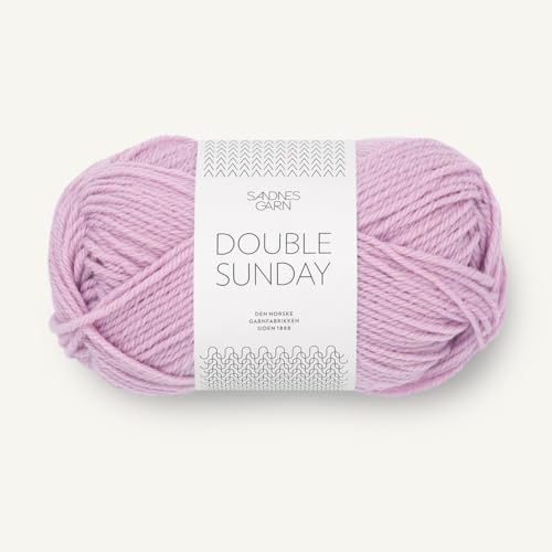 SANDNES GARN Double Sunday - Farbe: Pink Lilac (4813) - 50 g/ca. 108 m Wolle von Sandnes Garn