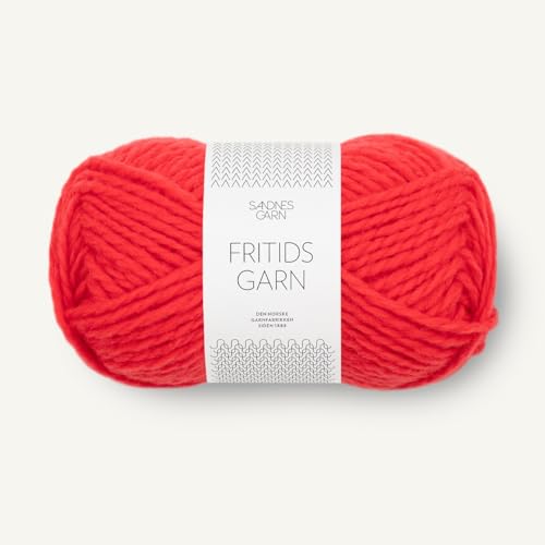 SANDNES GARN Fritidsgarn - Farbe: Poppy (4008) - 50 g/ca. 70 m Wolle von Sandnes Garn