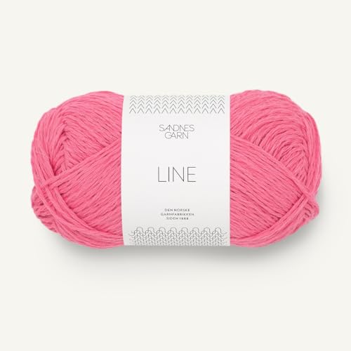 SANDNES GARN Line - Farbe: Bubblegum Pink (4315) - 50 g/ca. 110 m Wolle von Sandnes Garn