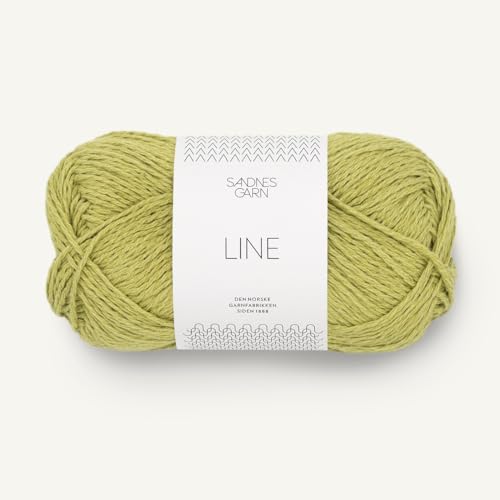 SANDNES GARN Line - Farbe: Sunny Lime (9825) - 50 g/ca. 110 m Wolle von Sandnes Garn