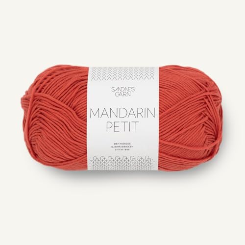 SANDNES GARN Mandarin Petit - Farbe: Chili (3528) - 50 g/ca. 180 m Wolle von Sandnes Garn