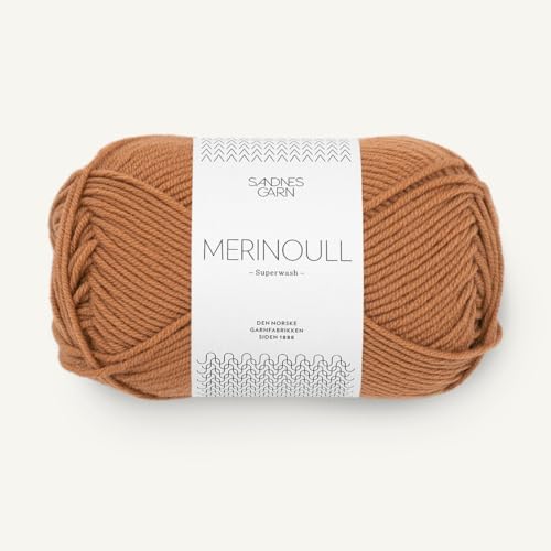 SANDNES GARN Merinoull - Farbe: Karamell (2743) - 50 g/ca. 105 m Wolle von Sandnes Garn