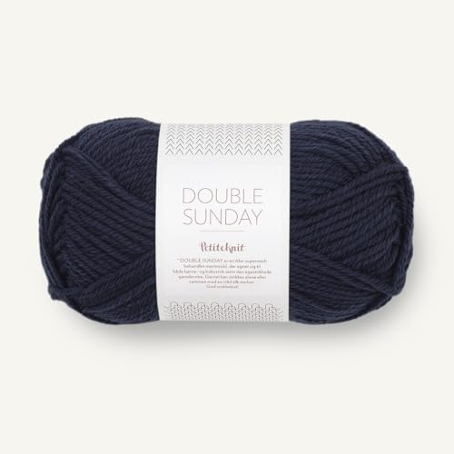 SANDNES GARN Petiteknit Double Sunday - Farbe: Night Sky (5591) - 50 g/ca. 108 m Wolle von Sandnes Garn