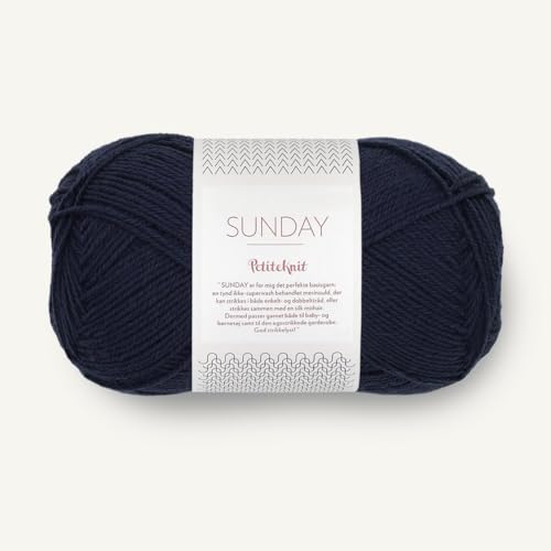 SANDNES GARN Petiteknit Sunday - Farbe: Night Sky (5591) - 50 g/ca. 235 m Wolle von Sandnes Garn