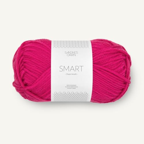 SANDNES GARN Smart - Farbe: Jazzy Pink (4600) - 50 g/ca. 100 m Wolle von Sandnes Garn