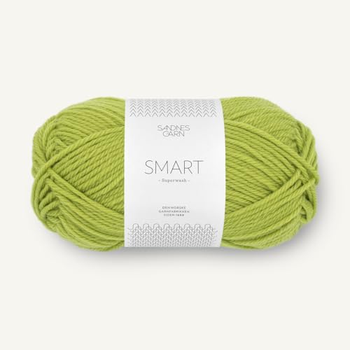 SANDNES GARN Smart - Farbe: Sunny Lime (9825) - 50 g/ca. 100 m Wolle von Sandnes Garn