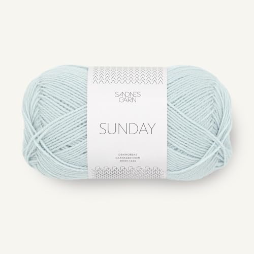 SANDNES GARN Sunday - Farbe: Dream Blue (6520) - 50 g/ca. 235 m Wolle von Sandnes Garn