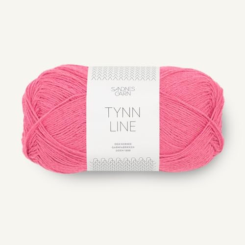 SANDNES GARN Tynn Line - Farbe: Bubblegum Pink (4315) - 50 g/ca. 220 m Wolle von Sandnes Garn