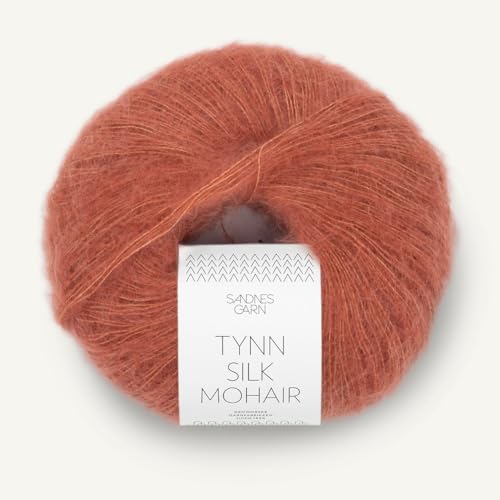 SANDNES GARN Tynn Silk Mohair - Farbe: Lys Kobberbrun (3535) - 25 g/ca. 212 m Wolle von Sandnes Garn