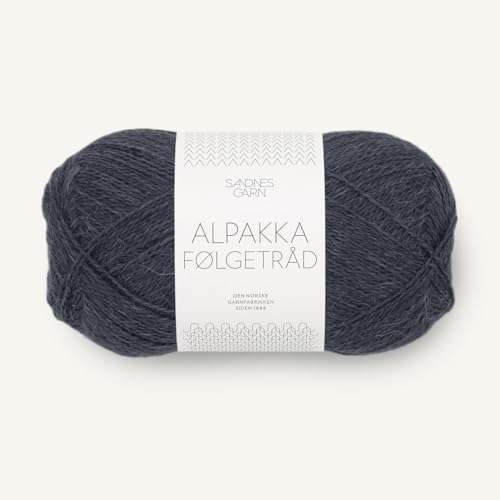 Sandnes Garn Alpakka Folgetrad ca. 400 m col. 6581 mork grabla 50 g Sandnes Garn Alpakka Folgetrad ca. 400 m col. 6581 mork grabla 50 g von Sandnes Garn