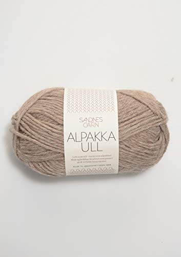 Sandnes Garn Alpakka Ull 2650 beige meliert von Sandnes Garn