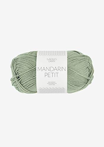 Sandnes Garn Mandarin Petit 9041 stovet LYS gronn von Sandnes Garn