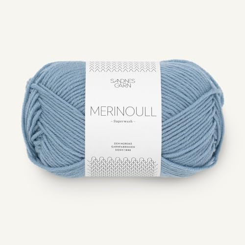 Sandnes Garn Merinoull ca. 105 m col. 6032 bla hortensia 50 g von Sandnes Garn