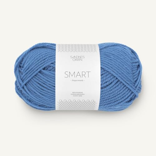 Sandnes Garn Smart ca.100 m col. 6044 kornblomst 50 g von Sandnes Garn