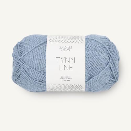 Sandnes Garn Tynn Line ca.220 m col. 6032 bla hortensia 50 g von Sandnes Garn