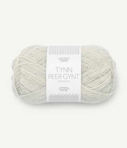 Sandnes Garn Tynn Peer Gynt ca. 205 m col. 1021 lys gramelert 50 g von Sandnes Garn