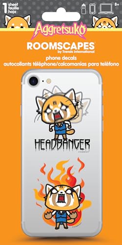 Aggretsuko Handy-Aufkleber, Handy-Aufkleber von Trends International