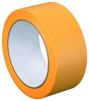 Sanitärshop Baustoffe & Sanitär Goldband Maler Abdeckband Klebeband 30mmx50m scharfe Kante (3 Rollen) von Sanitärshop Baustoffe & Sanitär