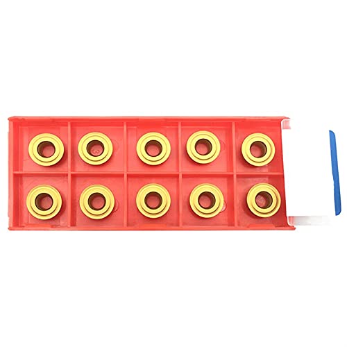 Sankuai 1. 0 STÜCKE RCMT1204 MO PC4025 Hartmetalleinsätze Wendewerkzeug RCMT 1204 MO CNC Drehwerksschneiderwerkzeug für Hartstahl von Sankuai