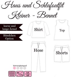 Haus- und Schlafoutfit Kleiner Bennet von Sanny Kreativ