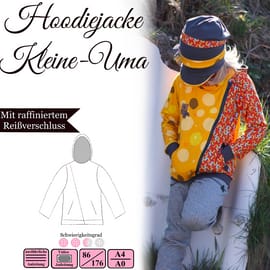 Hoodie-Jacke Kleine Uma von Sanny Kreativ