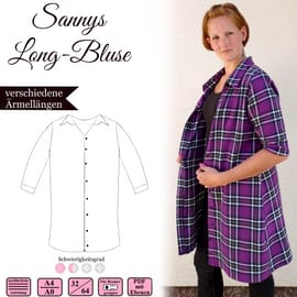 Sannys Long-Bluse von Sanny Kreativ