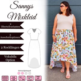 Sannys Mixkleid von Sanny Kreativ