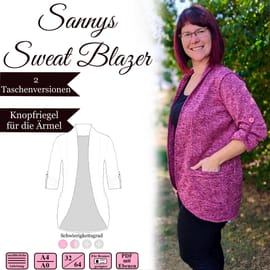 Sannys Sweatblazer von Sanny Kreativ