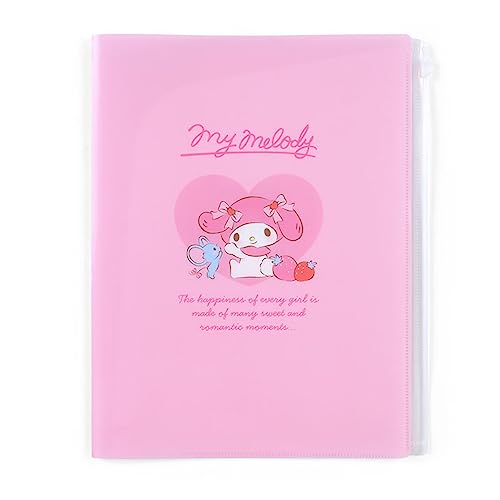 Sanrio My Melody 549622 Dokumentenmappe mit Reißverschluss, 6 Fächer, transparent von Sanrio